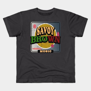 Savoy Brown Artdrawing 25 Kids T-Shirt